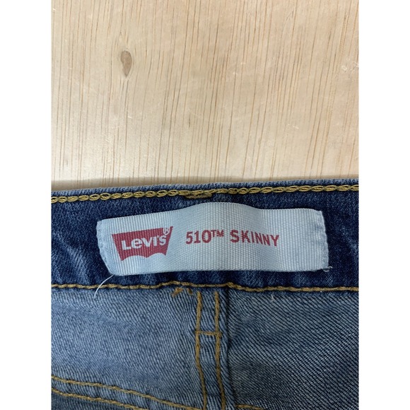Levi's 510 Jeans Youth Size 18 Reg (29x31) Actual 28x28 Skinny Denim - Picture 6 of 10
